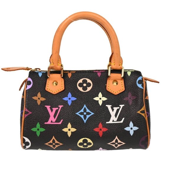 Louis Vuitton Multicolor Mini Speedy Handbag M92644 TH1013 195466 - Picture 1 of 8